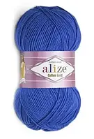 Турецкая пряжа для вязания Alize COTTON GOLD (Котон Голд) полухлопок 141 василек