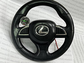 Кермо чорний для авто Ліксус