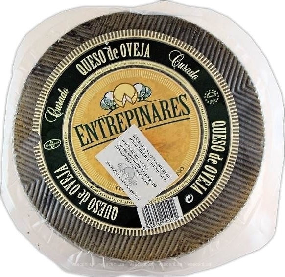 Сыр Овечий Энтрепинарес Entrepinares Curado Queso de Oveja Головка 1 кг Испания - фото 1 - id-p1686277587