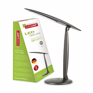 Настільний LED світильник Eurolamp 5 W 5000 K сріблястий LED-TL-5W (silver), фото 3