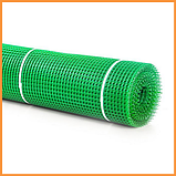 Сітка 30*30 пластмасова 1.5х20 м (зелена) квадрат, фото 2