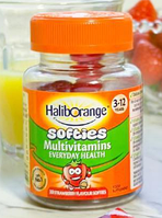 Мультивітаміни Haliborange Softies Multivitamins 30 жувальних таблеток апельсин