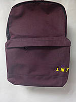 Рюкзак молодіжний з віділенням для ноутбука 15" бордо