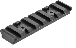 Picatinny на M-LOK Leapers UTG PRO 8-Slot Black MTURS09M