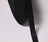 Стропа сумочна 3см 100м чорна стрічка ремінна, фото 9