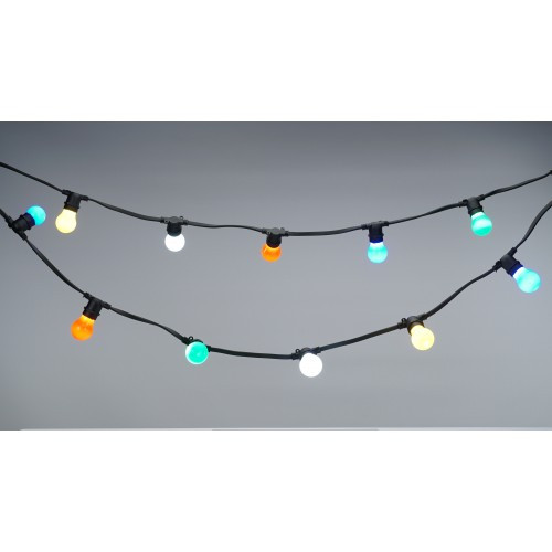 Вулична гірлянда Белт-Лайт Feron CL50-50 чорна, 50м, 100хЕ27, фото 1