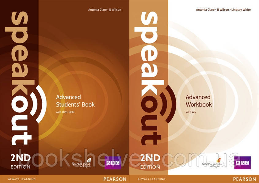 Speak Out (Second) Advanced Student's Book+DVD&WorkBook+key Підручник та Робочий зошит