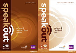 Speak Out (Second) Advanced Student's Book+DVD&WorkBook+key Підручник та Робочий зошит