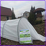 Готовий парник 8 м з білого агроволокна shadow "Гігант" Агро-лідер 60 щільність, міні-теплиця для помідорів, фото 7