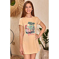 Детская ночнушка для девочки Baykar Турция детские ночнушки рубашки сорочки для девочек хб Арт. 9122-277