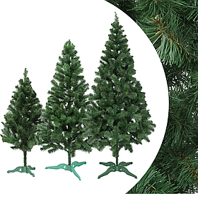 Ялинка штучна пвх 2,2 м зелена новорічна "Лісова казка"
