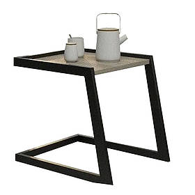 Журнальний кавовий столик лофт 60*50*40 см. "Коккола" LNK