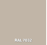 Ручка офісна пряма 1000 мм з кронштейнами 2 пари колір сатин RAL7032, фото 2