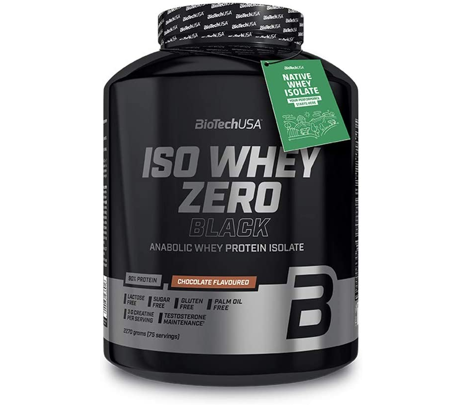 Протеїн Iso Whey Zero Black BioTech 2.27 кг Шоколад