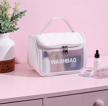 Косметичка велика водонепроникна / Жіноча косметичка / Сумка для косметики