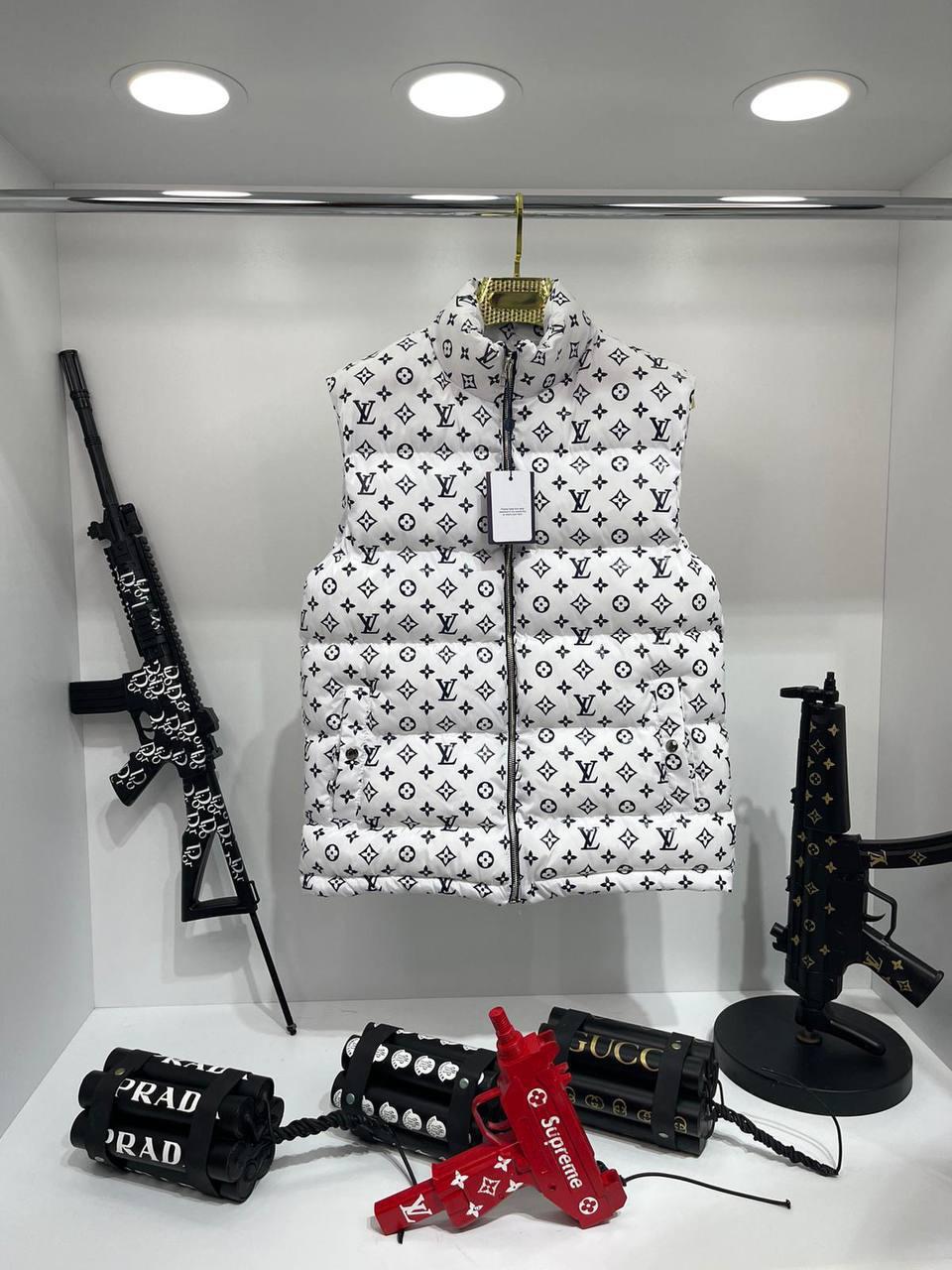 Чоловічий жилет Louis Vuitton M1157 білий S, XXL, фото 1