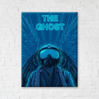Постер на полотні Таємничий привид © Алена Жук (CN53141S) 30х40