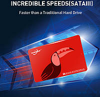 SSD накопитель WALRAM 512 Gb RED 2.5" SATA III