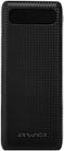УМБ портативний зарядний Power Bank Awei P70K 20000 mah, чорне, фото 3
