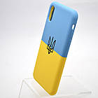 Чохол з патріотичним дизайном (прапор України) Silicon Case Print Ukainian Flag для iPhone X/Xs, фото 4