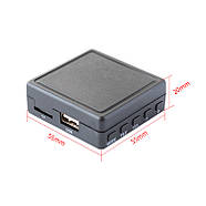 Bluetooth 5.0 USB AUX адаптер для магнітоли ALPINE з мікрофоном, mp3 плеєр, блютуз юсб аукс модуль KCE-236B, фото 2
