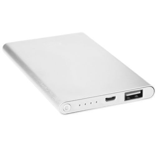 Акумулятор зарядний PowerBank 12800 Silver