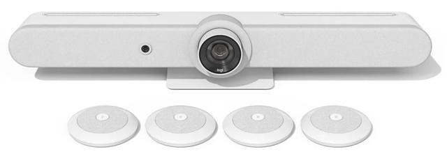 Logitech Rally Bar и дополнительыне микрофоны Mic Pod