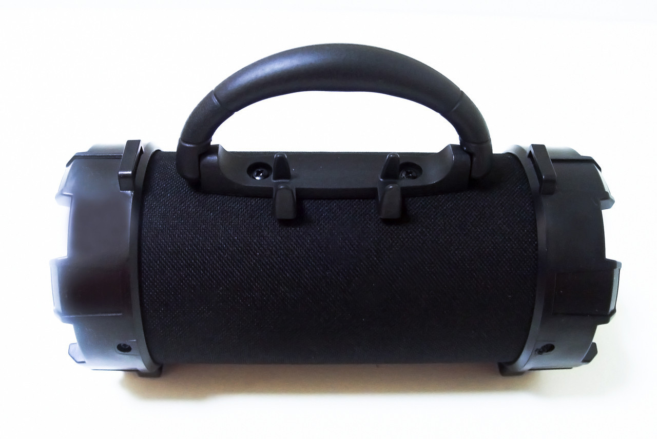Портативна bluetooth колонка SPS F18 5W Super Bass з ліхтариком, чорна