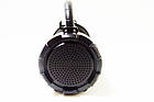 Портативна bluetooth колонка SPS F18 5W Super Bass з ліхтариком, чорна, фото 5