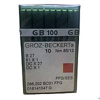 Иглы для промышленных оверлоков B27/81x1/DCx27/DCx1 85 SES Groz-Beckert