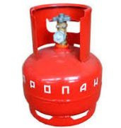 Газовий балон побутовий об'ємом 5 літрів вир-ва Новогрудського заводу газової апаратури Білорусь, фото 1