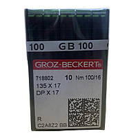 Голки для промислових швейних машин 135X17/DPX17 100 R Groz-Beckert