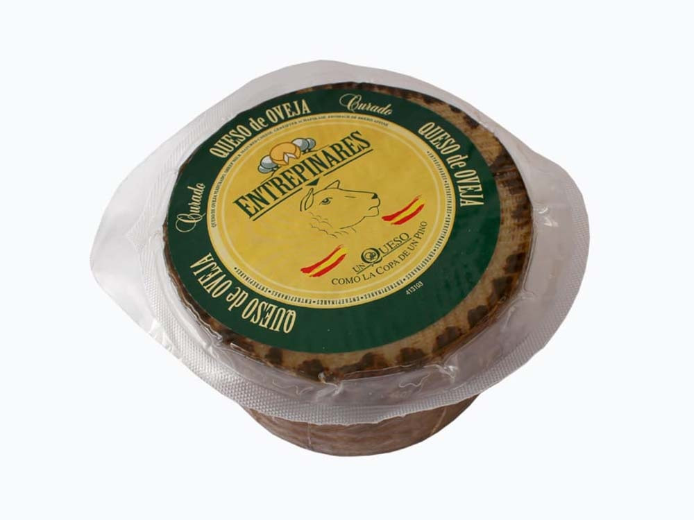 Сыр Овечий Энтрепинарес Entrepinares Curado Queso de Oveja Головка 1 кг Испания - фото 2 - id-p1686277587