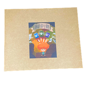 Готовий квест-бокс для дому «КНИГАРИУМ» для КОМАНД 8+ років ПЛЮС