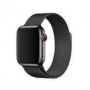 Міланська петля для Apple Watch 38/40/41 мм Чорний, фото 4