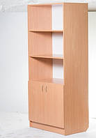 Шафа книжкова напівзакрита 2-дверна