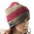 Шапка з навушниками bluetooth SPS Hat BT Red Brown, фото 3
