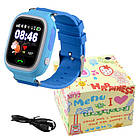 Розумні дитячі годинник Smart Baby Watch Q90 Blue, фото 5