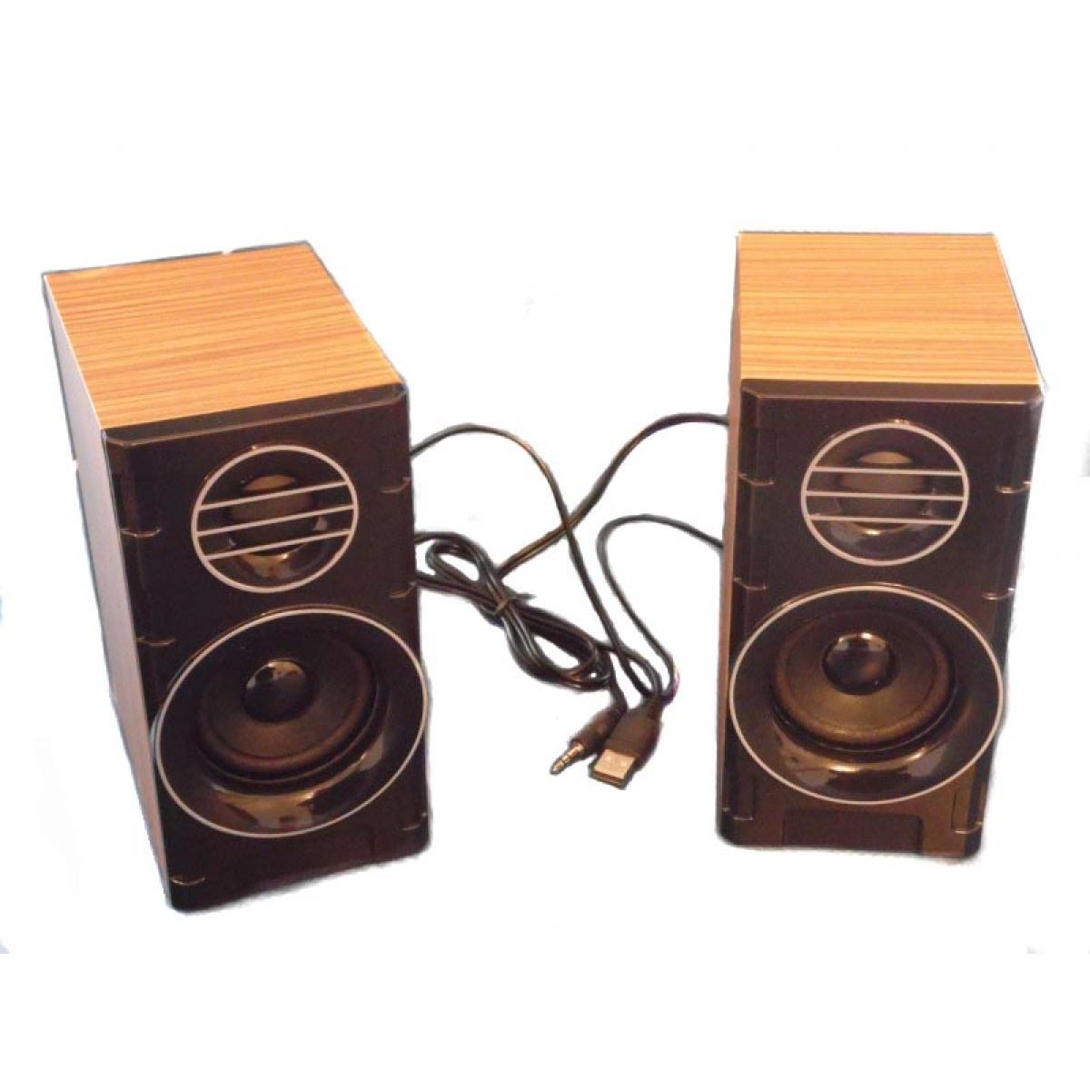 Колонки для ПК комп'ютера F&T SW-2031 Brown