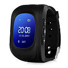 ДИТЯЧІ РОЗУМНІ ГОДИННИК SMART WATCH GPS ТРЕКЕР Q50G36 BLUE, фото 4