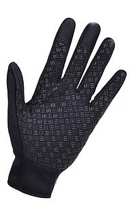 Рукавички непродуваемое вело лижні зимові флісові Windstopper сенсор Black XL