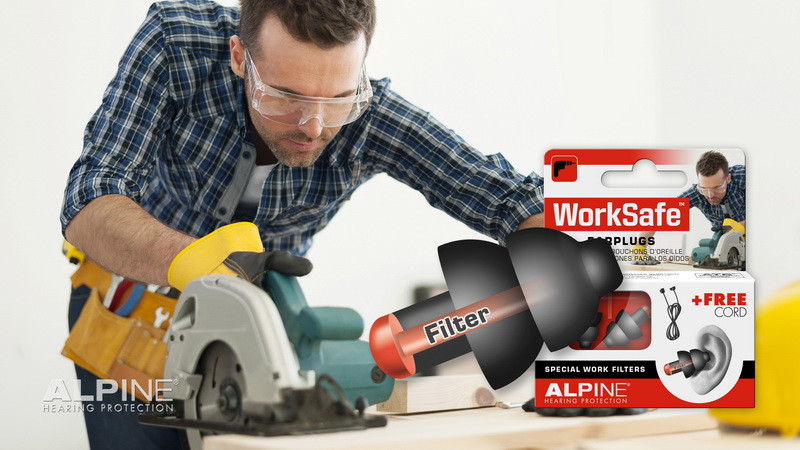 Беруши для шумных работ Alpine WorkSafe + ПОДАРОК - фото 9 - id-p37317121