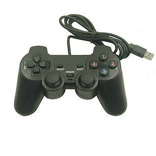 USB джойстик для ПК PC GamePad DualShock вібро 862