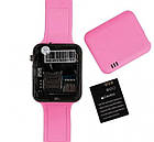 Розумні годинник Smart Watch GSM Camera A1, червоні, фото 5