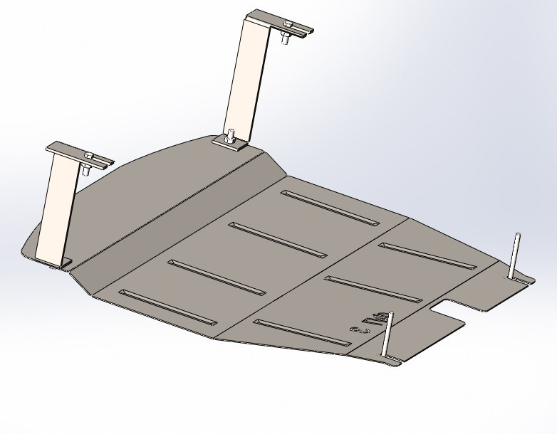 Захист двигуна FIAT PANDA 2 (2003 - 2012) Автопристрій, фото 1