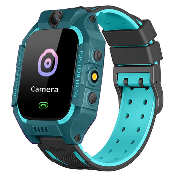 Смарт-часы детские с GPS Brave Q19, голубые