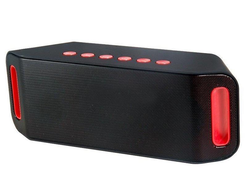 Портативна bluetooth колонка MP3 плеєр SPS S204 Black
