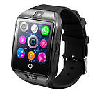 Розумні годинник Smart Watch GSM Camera Q18 Black, фото 6