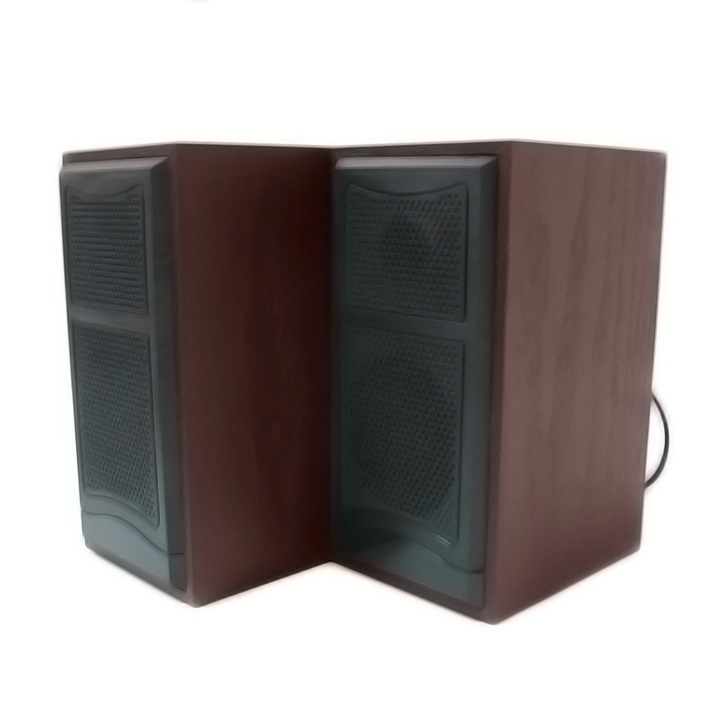 Колонки комп'ютерні USB FT-102, червоне дерево