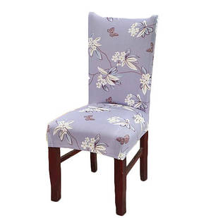 Чохол на стілець натяжна Stenson R26294 45х40~65х50 см